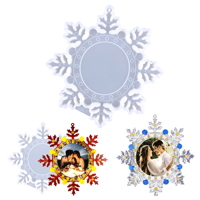 Resin Art Frame - Giáng Sinh Hình Khung Ảnh Nhựa