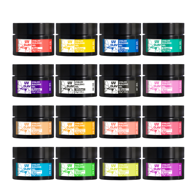 Resin Art Liquid - 16 colors of UV resin putty