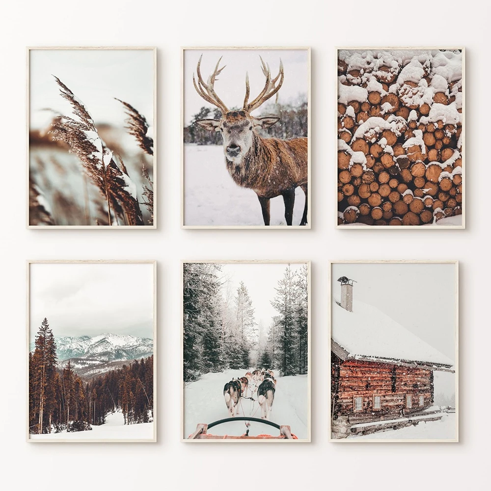 Resin Art Gallery - Winter Gallery Nordic Snowy Christmas Nature