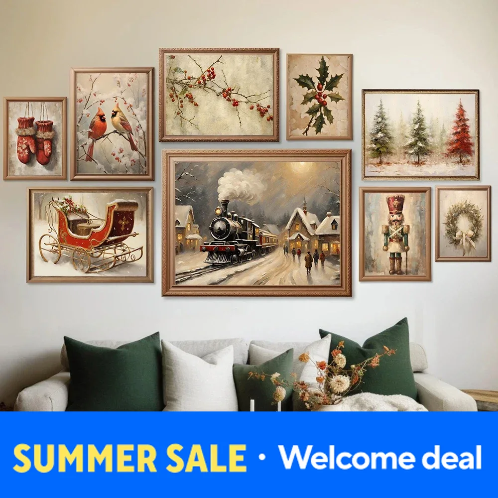 Resin Art Gallery - 2026 Christmas Gallery Wall Diamond Poster
