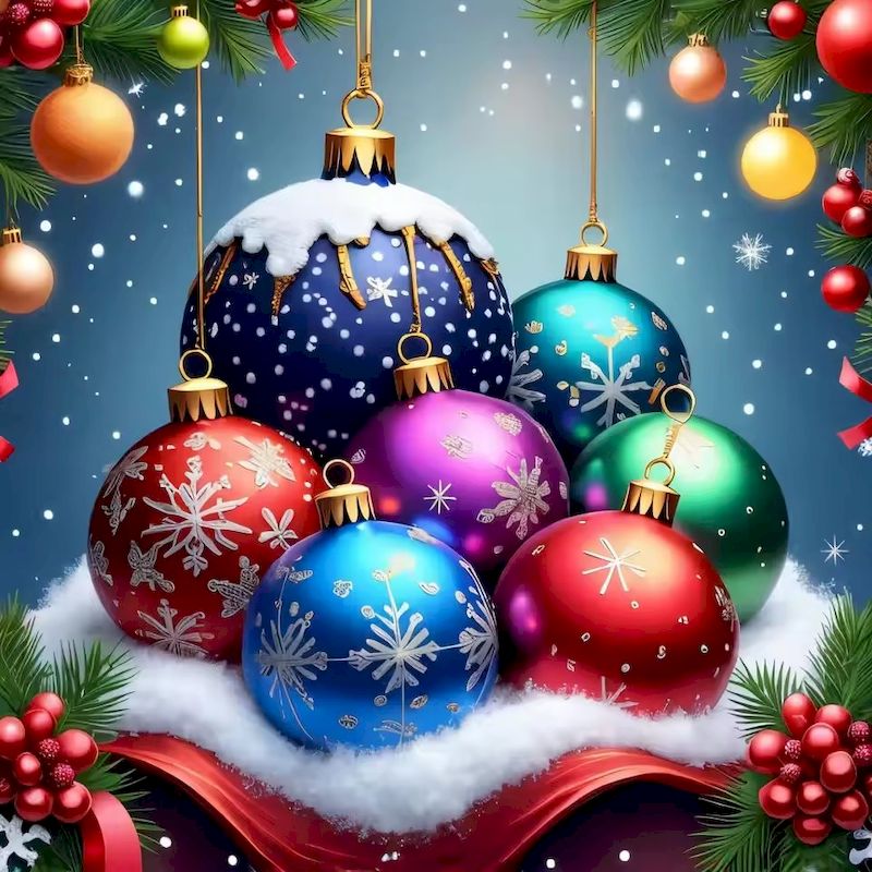 Resin Art Wallpaper - RUOPOTY Christmas 5d Diamond Painting Handiwork