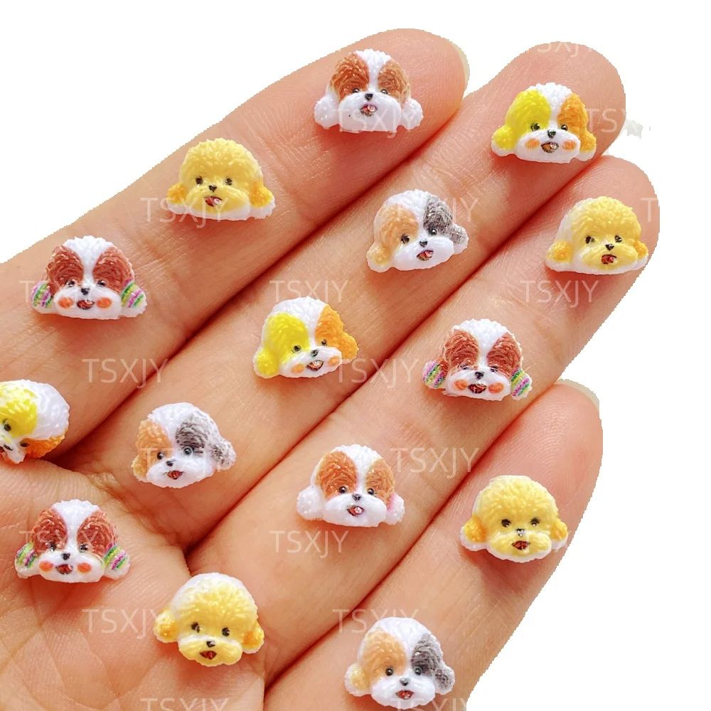 50Pcs Cute Mini Cartoon animal - đánh giá và giá Resin Art Design For Wedding