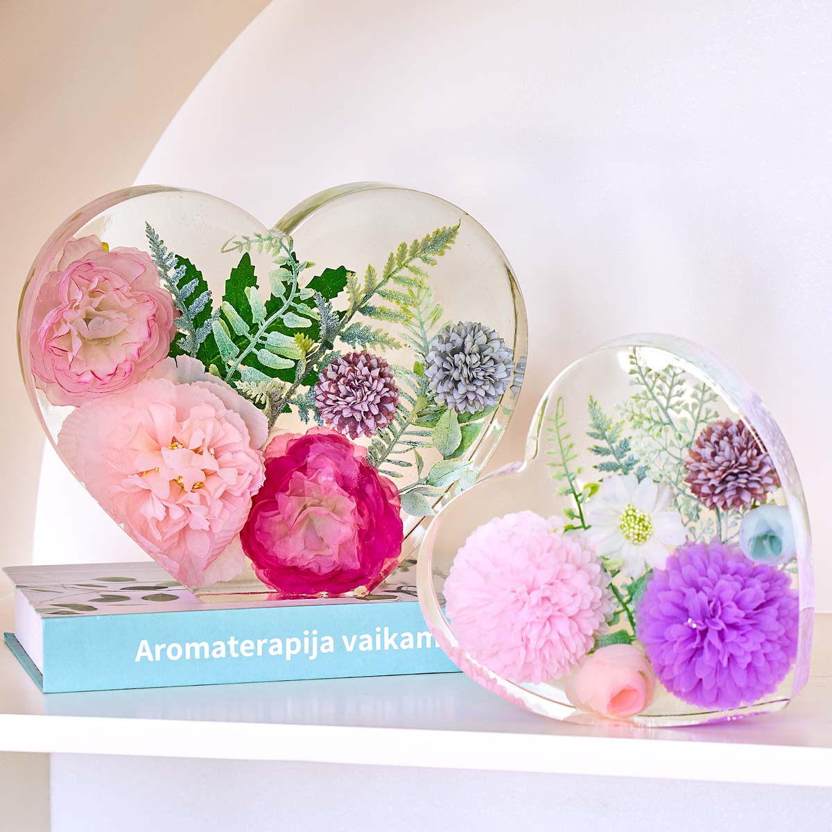 Large Love Silicone Mold DIY H - đánh giá và giá Resin Art Kit With Molds