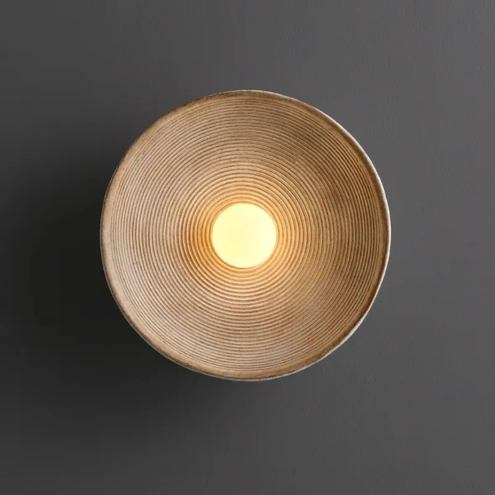 JOYON Wabi Sabi Round Wall Lam - đánh giá và giá Resin Art On Wood