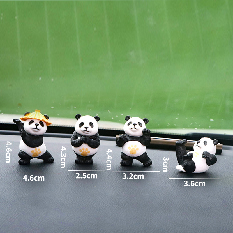 New Cute Panda Design Car Cons - đánh giá và giá Resin Art Design For Wedding