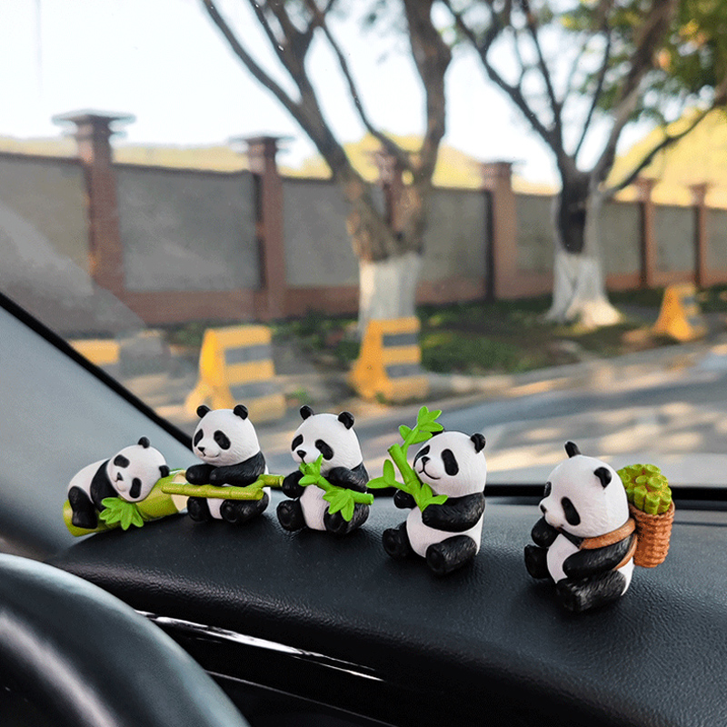 New Cute Panda Design Car Cons - đánh giá và giá Resin Art Design For Wedding