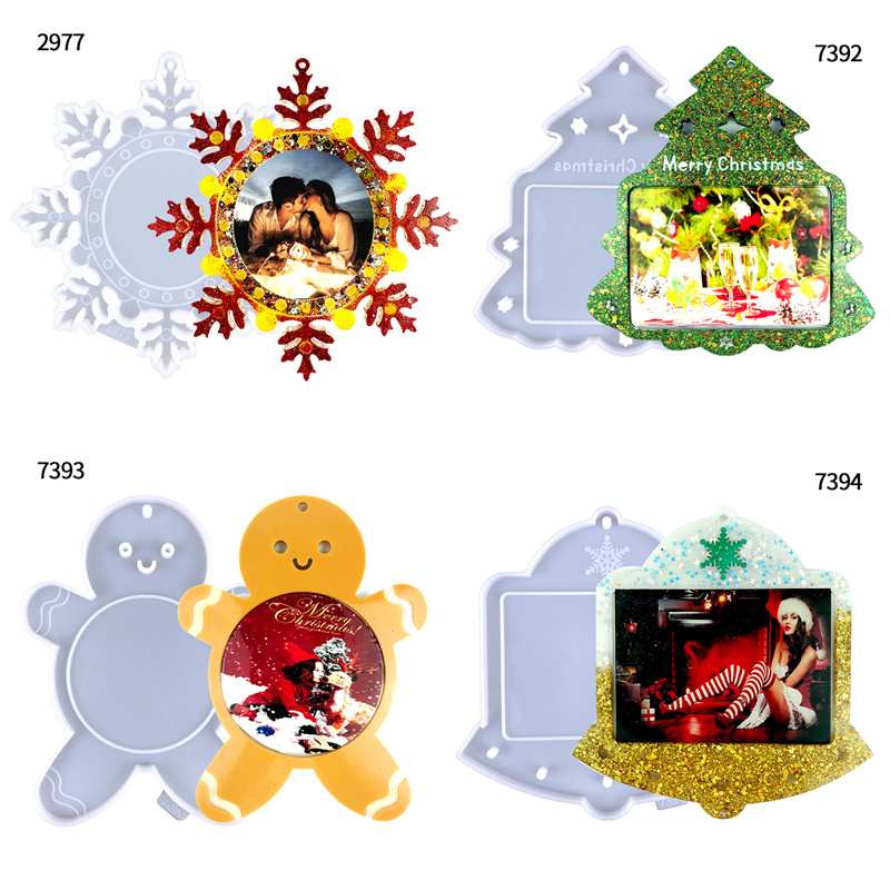 Giáng Sinh Hình Khung Ảnh Nhựa - đánh giá và giá Resin Art Frame