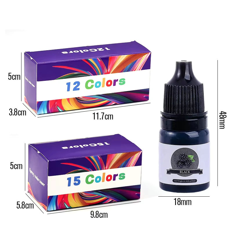 Epoxy Resin Color Pigment 24 V - đánh giá và giá Resin Art Liquid
