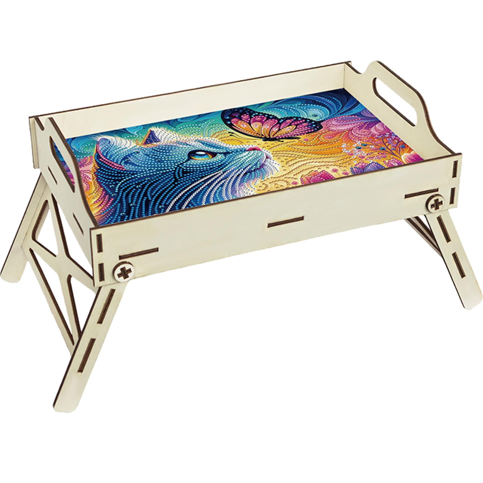 5D DIY Diamond Painting Servin - đánh giá và giá Resin Art Wooden Tray