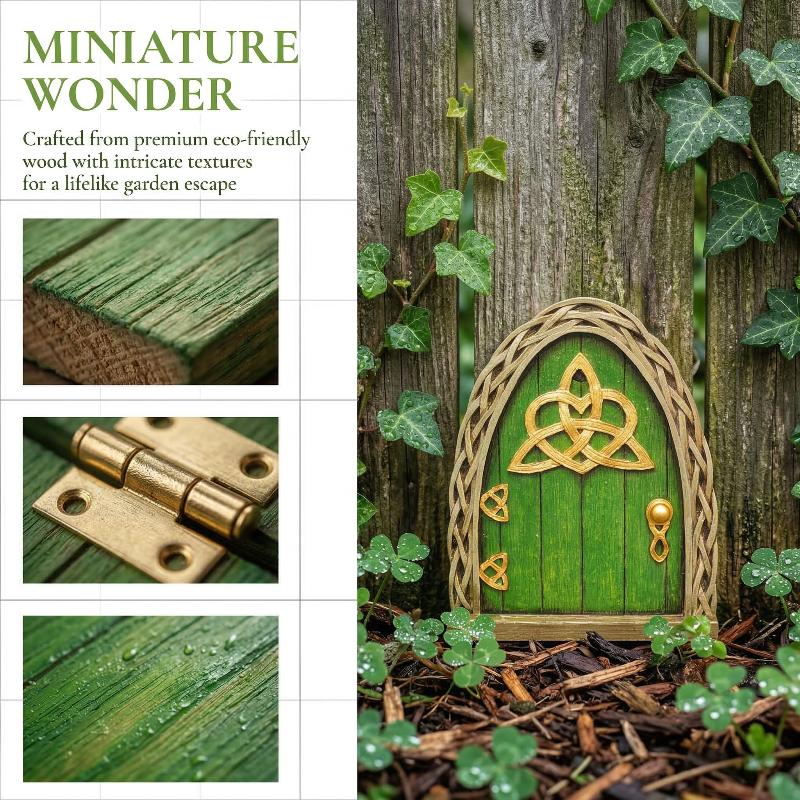 Elf Fairy Door Miniature Garde - đánh giá và giá Resin Art And Wood