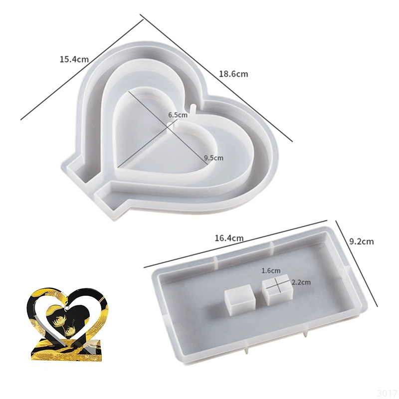 Letter Mm Epoxy Resin Silicone - đánh giá và giá Resin Art Kit With Molds