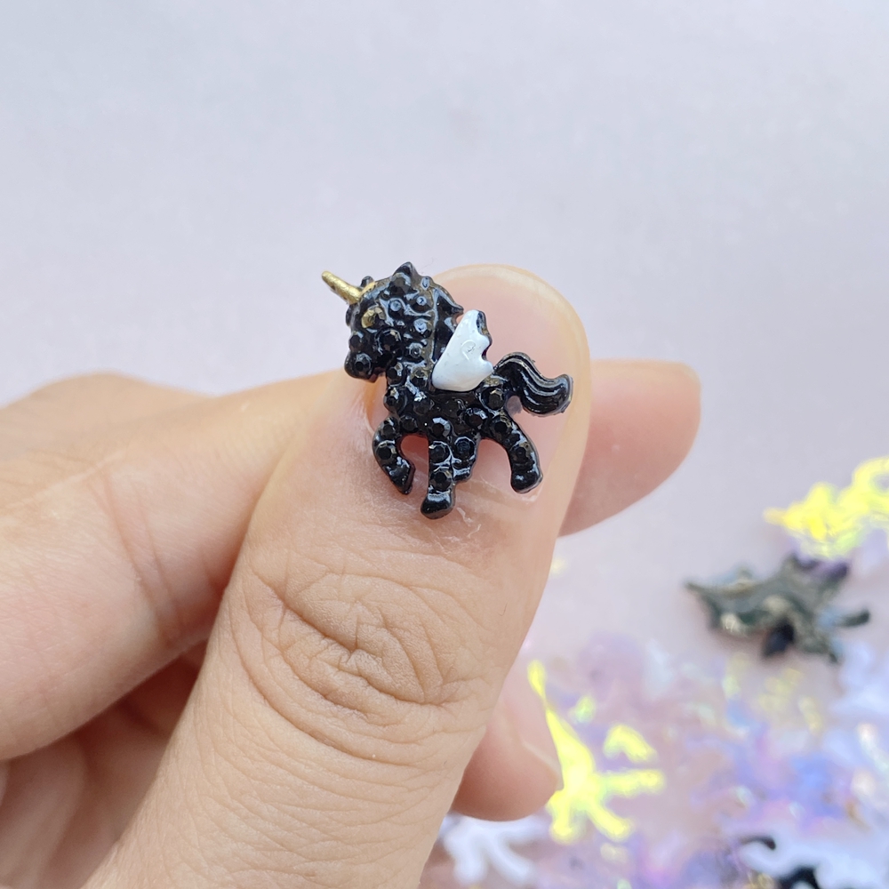 10Pcs Cute Mini Cartoon Unicor - đánh giá và giá Resin Art Design For Wedding