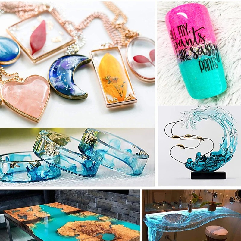 30Colors 5ml Epoxy Resin Pigme - đánh giá và giá Resin Art Liquid