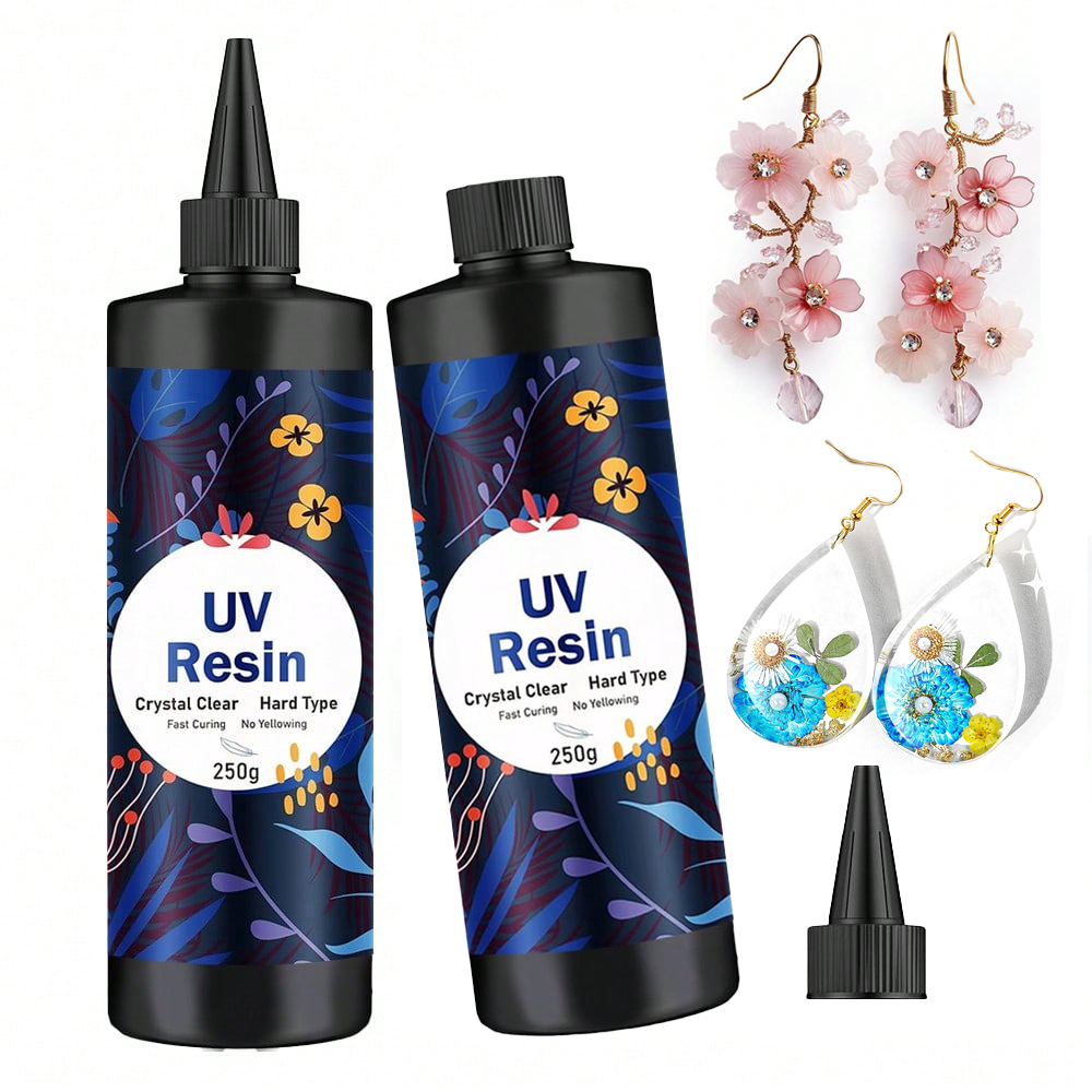 250g/500g UV Resin Clear Hard  - đánh giá và giá Resin Art Uv