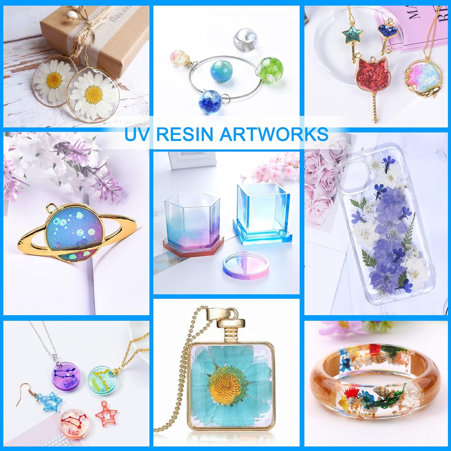 250g/500g UV Resin Clear Hard  - đánh giá và giá Resin Art Uv