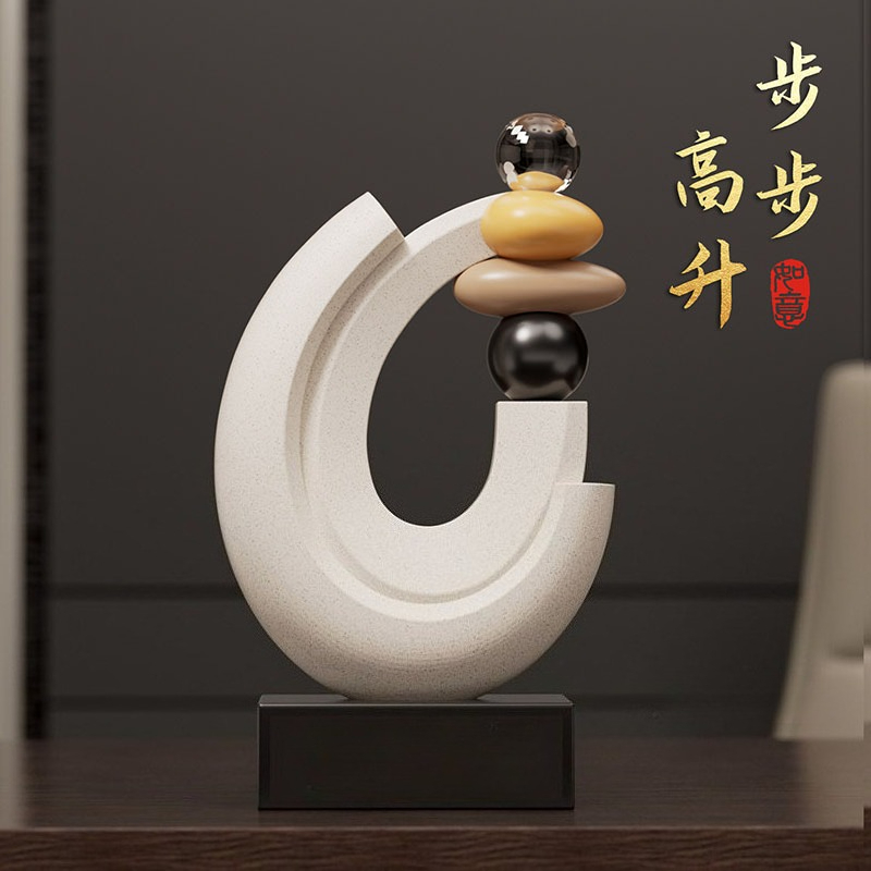 Home Decor Lucky Stone Statue  - đánh giá và giá Resin Art Wedding Gift