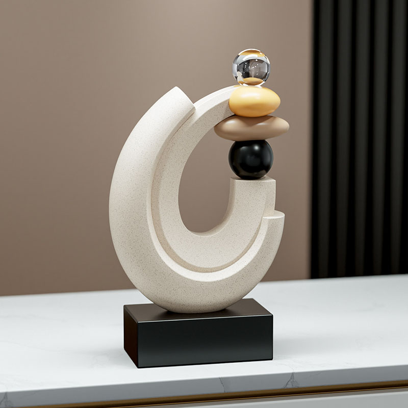 Home Decor Lucky Stone Statue  - đánh giá và giá Resin Art Wedding Gift