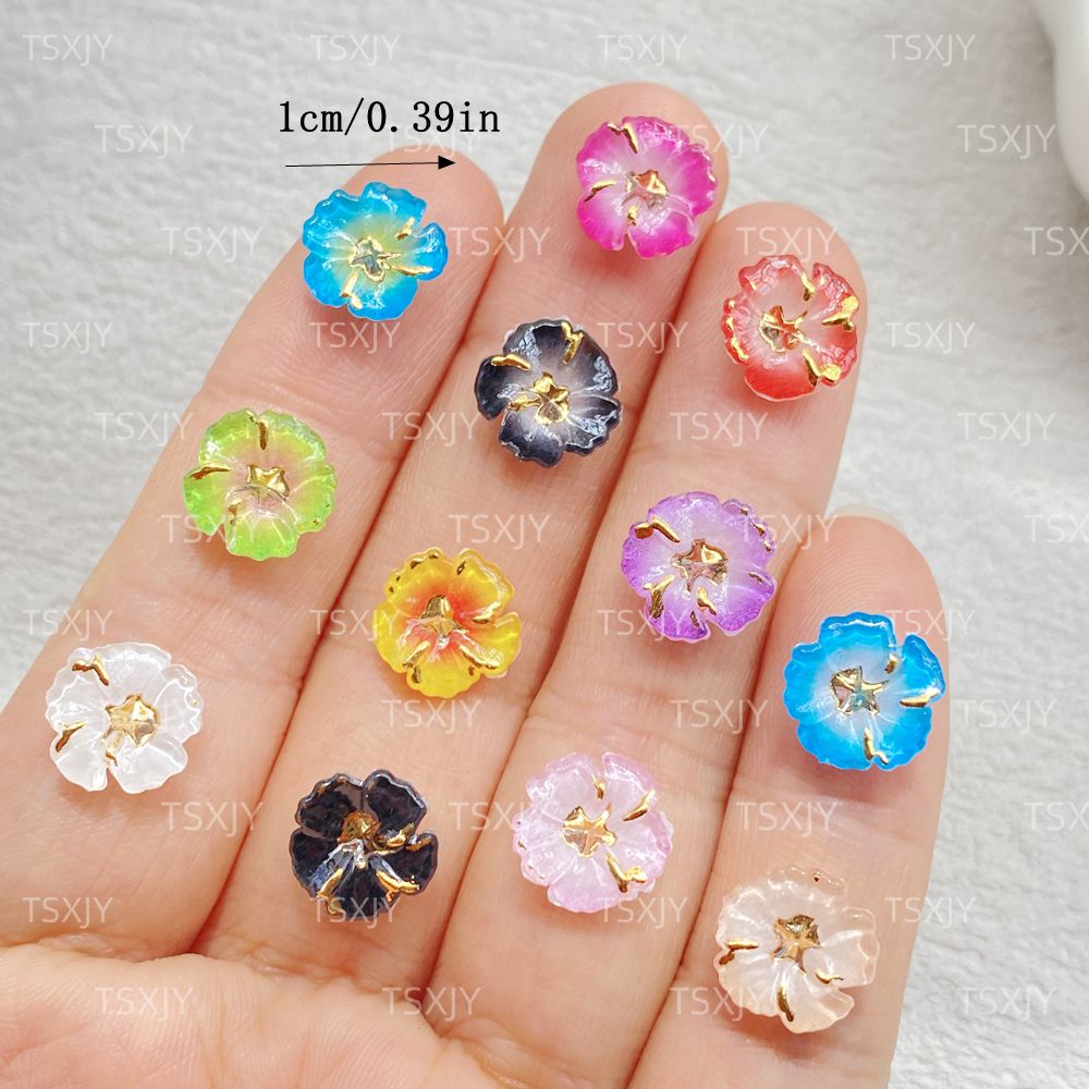 40Pcs Cute Mini 3D colored acr - đánh giá và giá Resin Art Design For Wedding