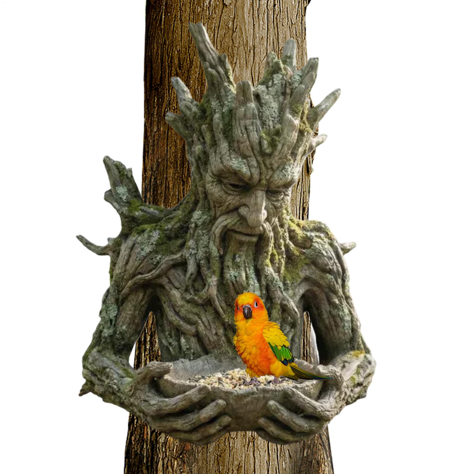 Mounted on Tree Bird Feeder We - đánh giá và giá Resin Art On Wood
