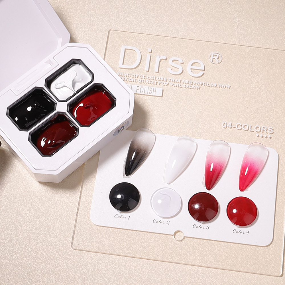 1pc Solid Color 6-grid Nail Pa - đánh giá và giá Resin Art Uv