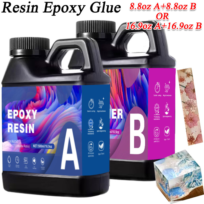 17.6oz/33.8oz AB Resin Epoxy G - đánh giá và giá Resin Art Uv