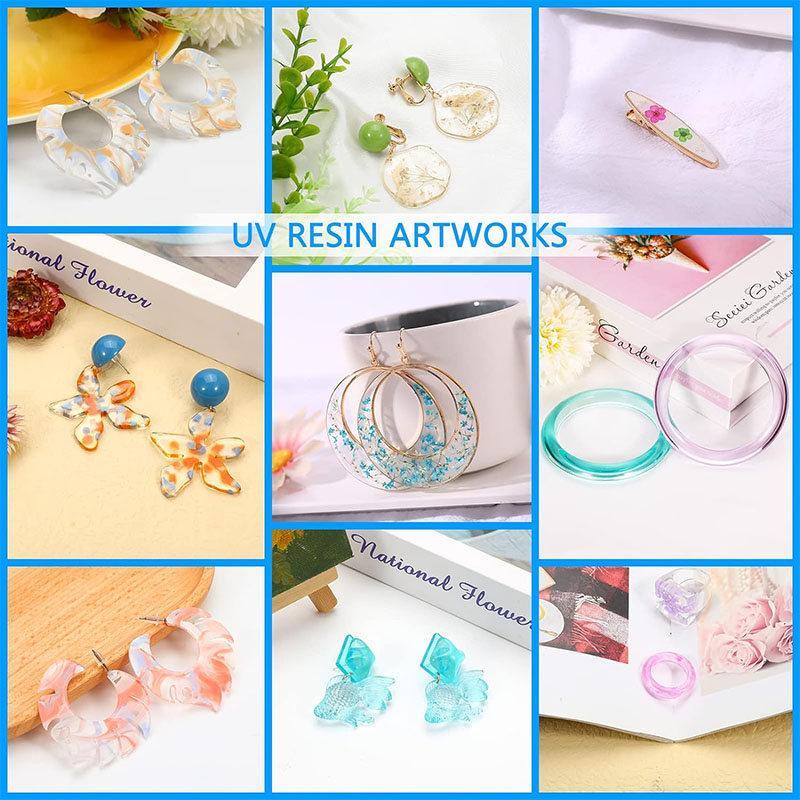 1 piece of 100G upgraded UV re - đánh giá và giá Resin Art Liquid