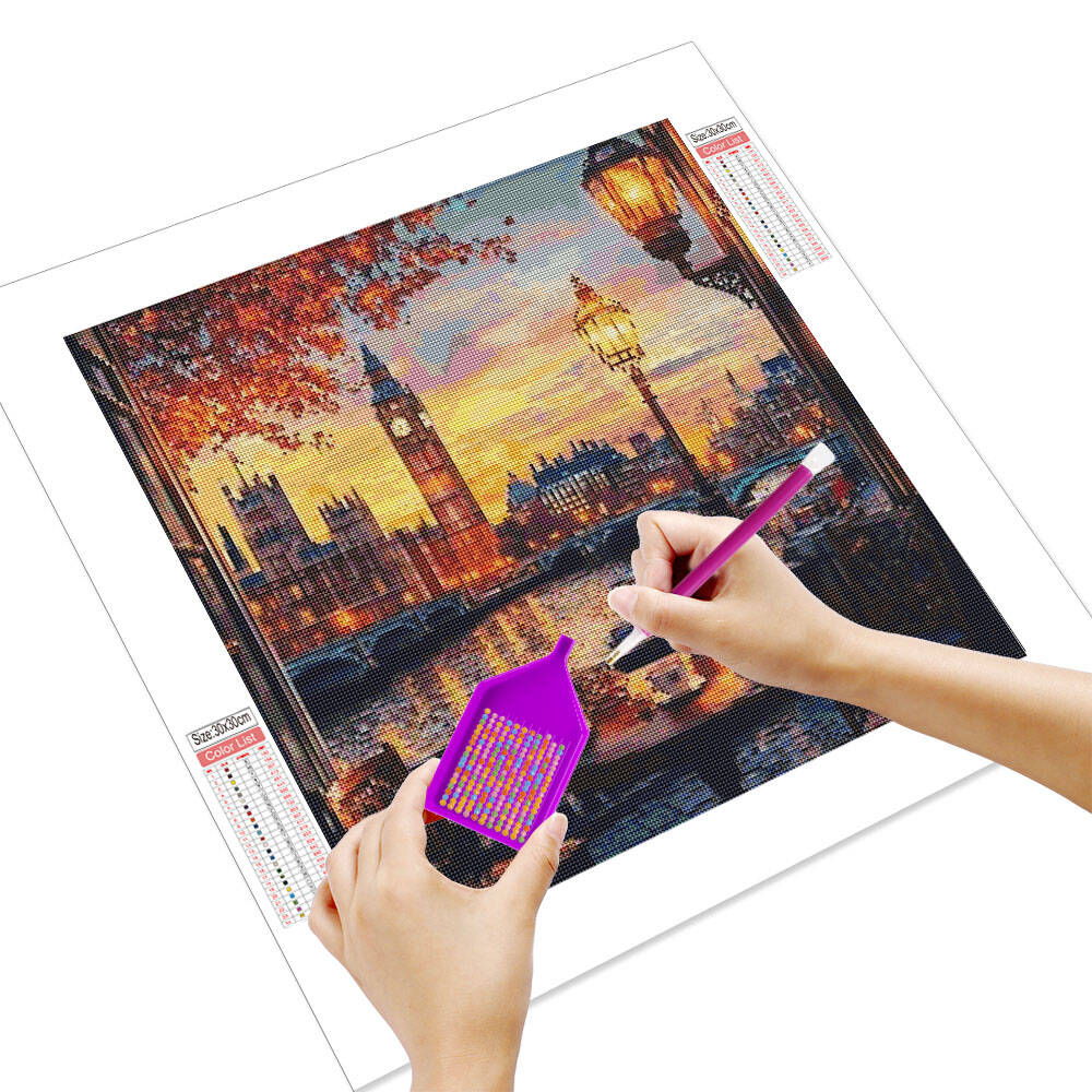 Huacan City Autumn Landscape D - đánh giá và giá Resin Art Wallpaper
