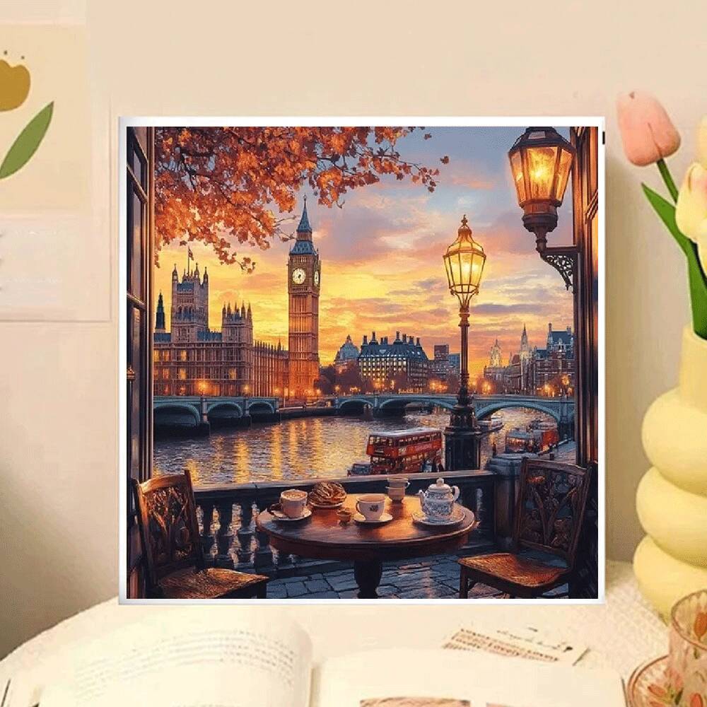 Huacan City Autumn Landscape D - đánh giá và giá Resin Art Wallpaper