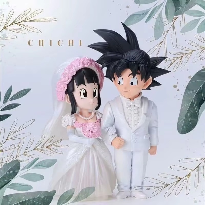 Son Goku and Chichi Wedding Ma - đánh giá và giá Resin Art Dragon Ball Z