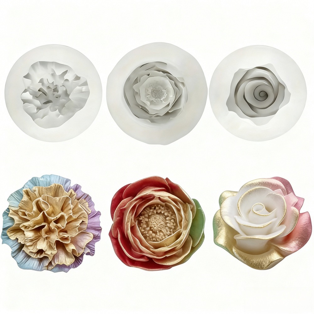 3-Piece Silicone Molds for Ros - đánh giá và giá Resin Art Wedding Gift