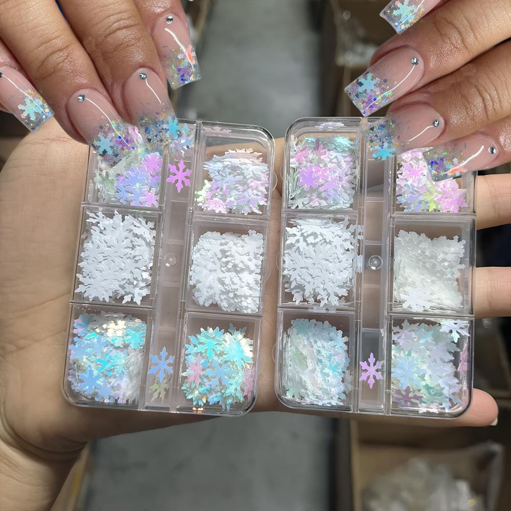 6/12Grids 3D Aurora Christmas  - đánh giá và giá Xmas Resin Art