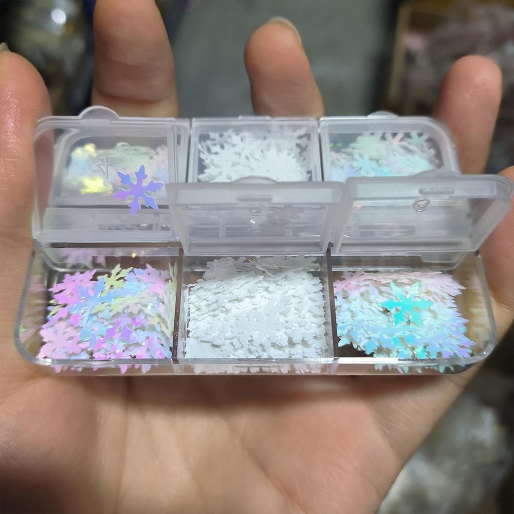 6/12Grids 3D Aurora Christmas  - đánh giá và giá Xmas Resin Art