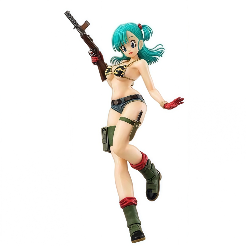 Cute Dragon Ball Z Bulma figur - đánh giá và giá Resin Art Dragon Ball Z