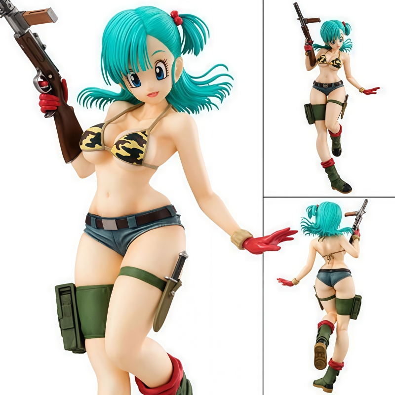 Cute Dragon Ball Z Bulma figur - đánh giá và giá Resin Art Dragon Ball Z