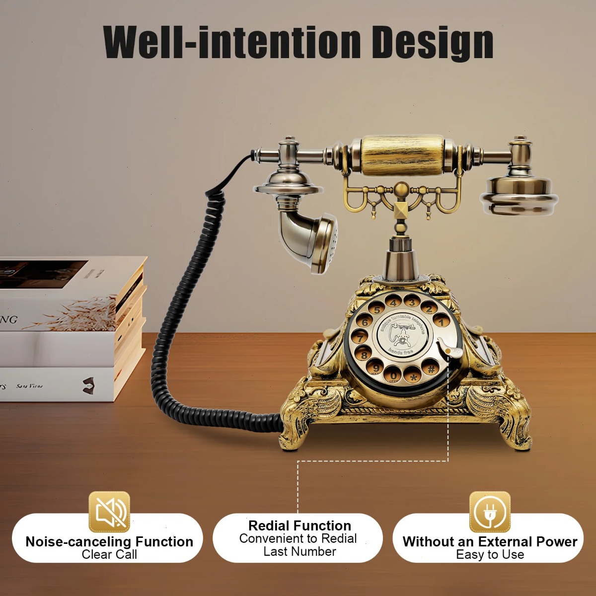 Retro Rotary Phone, Antique Ph - đánh giá và giá Resin Art Gallery