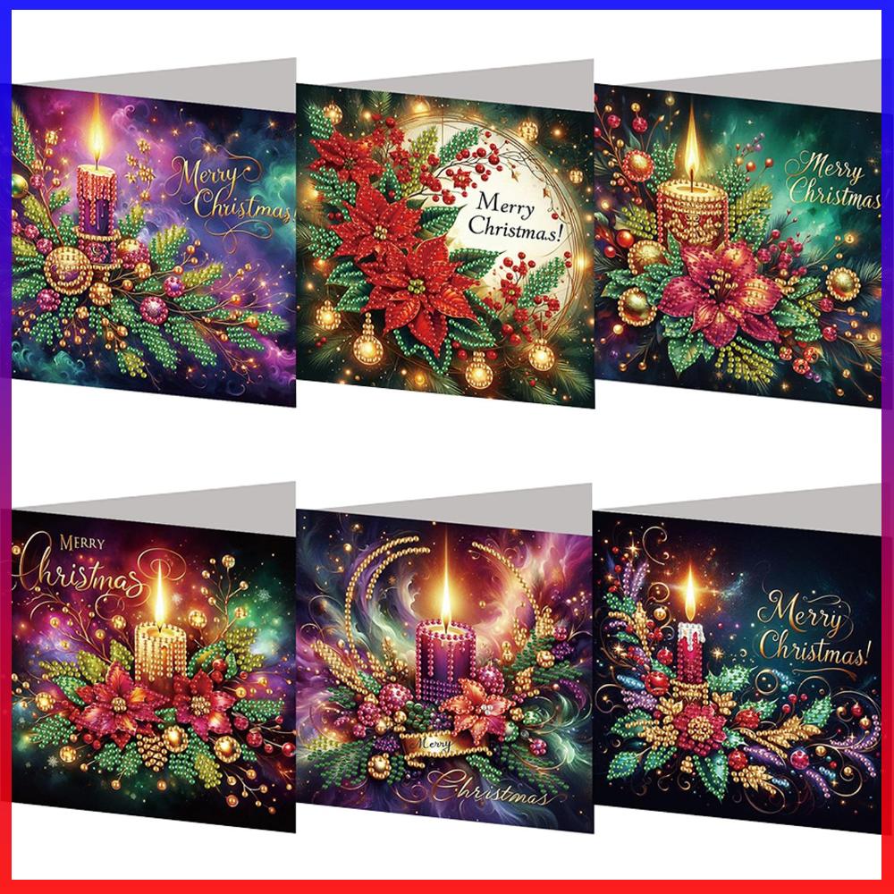 6PCS DIY Rhinestone Diamond Ar - đánh giá và giá Xmas Resin Art