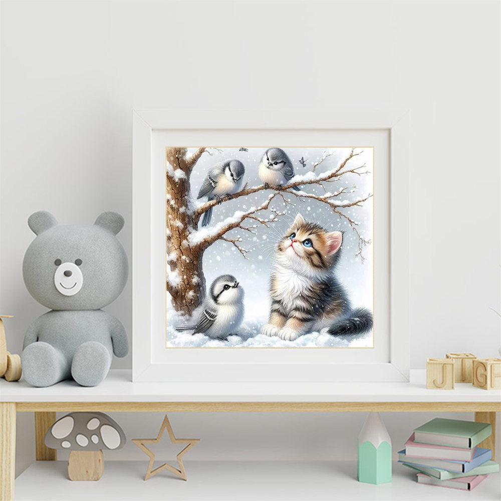 Evershine Cat Diamond Mosaic A - đánh giá và giá Resin Art Wallpaper