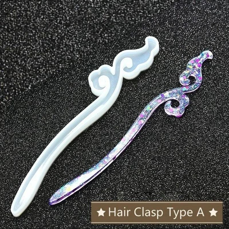 New Transparent Hairpin Silico - đánh giá và giá Resin Art Supplies