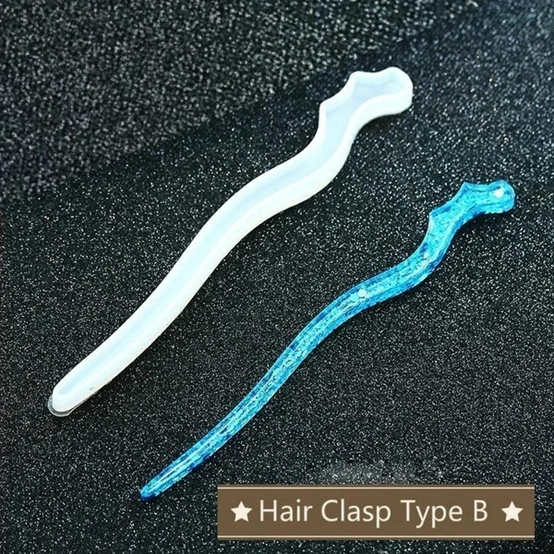 New Transparent Hairpin Silico - đánh giá và giá Resin Art Supplies