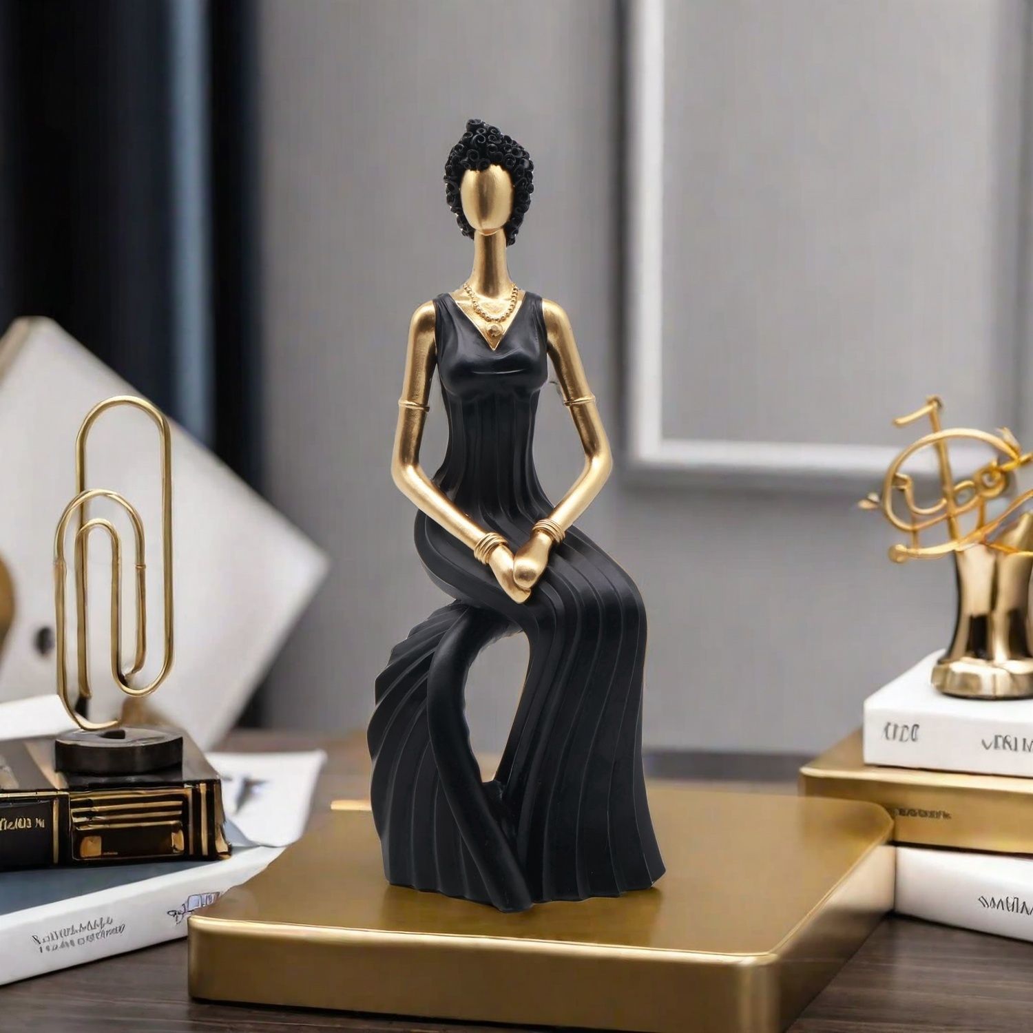 Decor Resin Sculpture Nordic D - đánh giá và giá Resin Art Wedding Gift