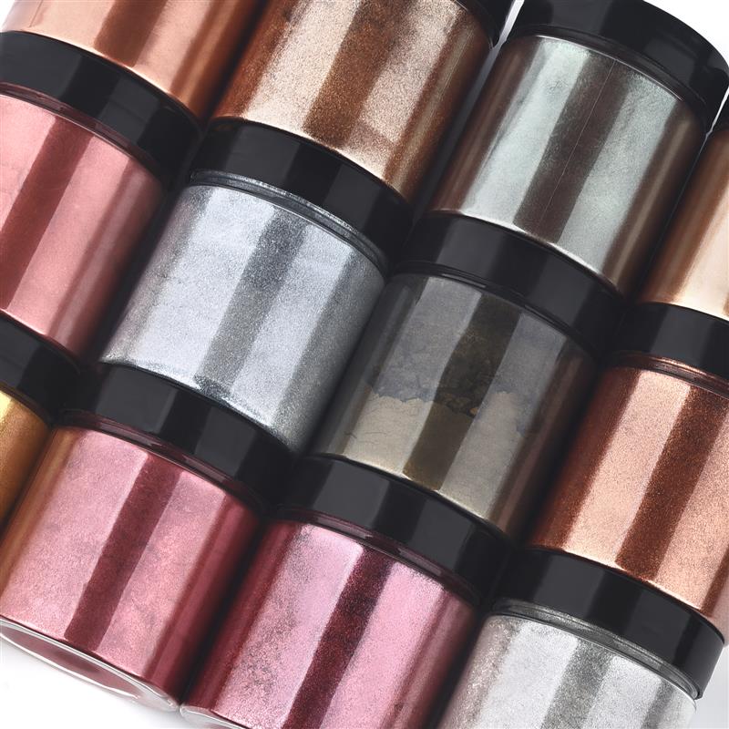 50g Shimmer Metallic Gold Silv - đánh giá và giá Resin Art Liquid