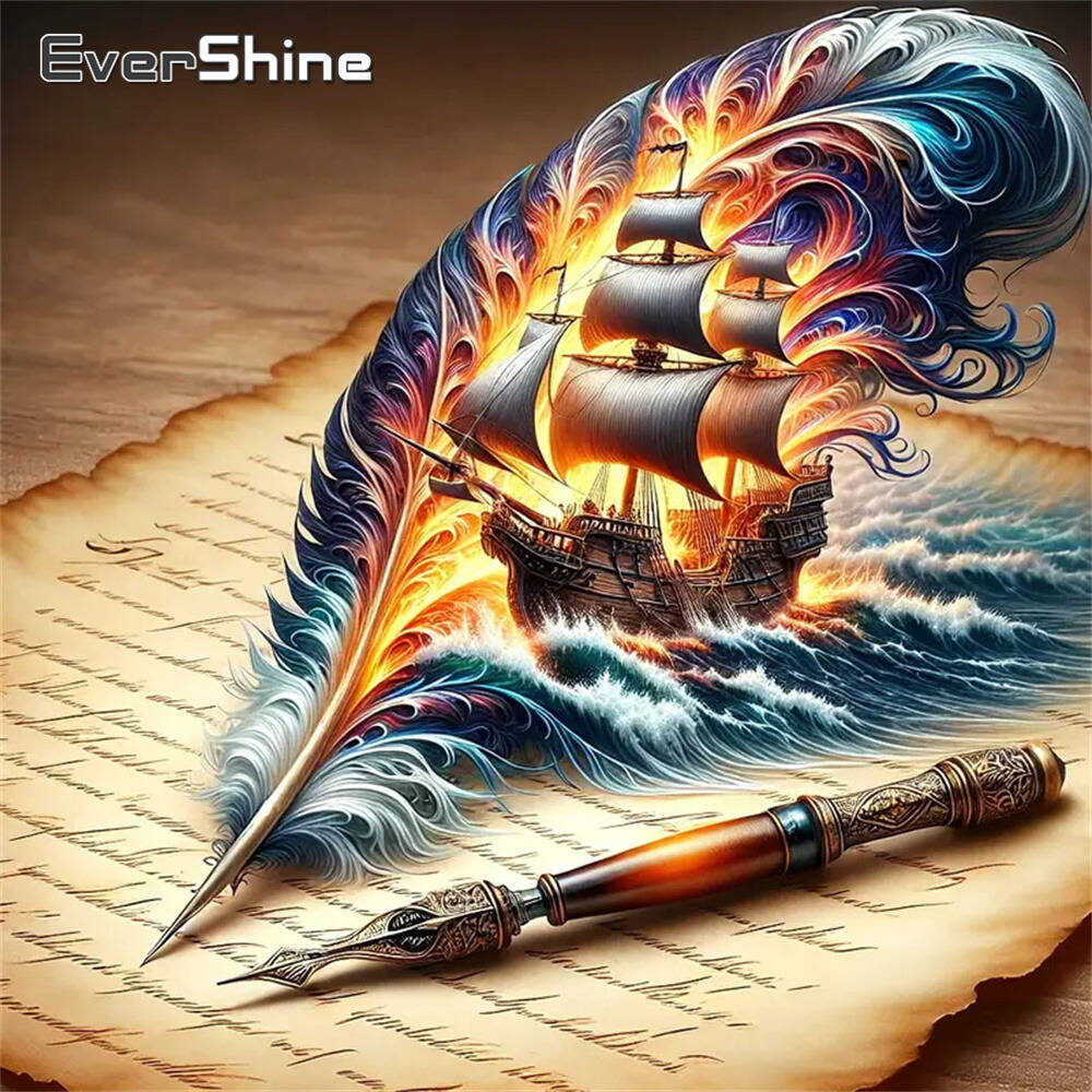 Evershine Full Square Round Di - đánh giá và giá Resin Art Wallpaper