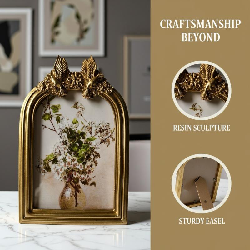 For Desk Wall Decoration Oval  - đánh giá và giá Resin Art Frame