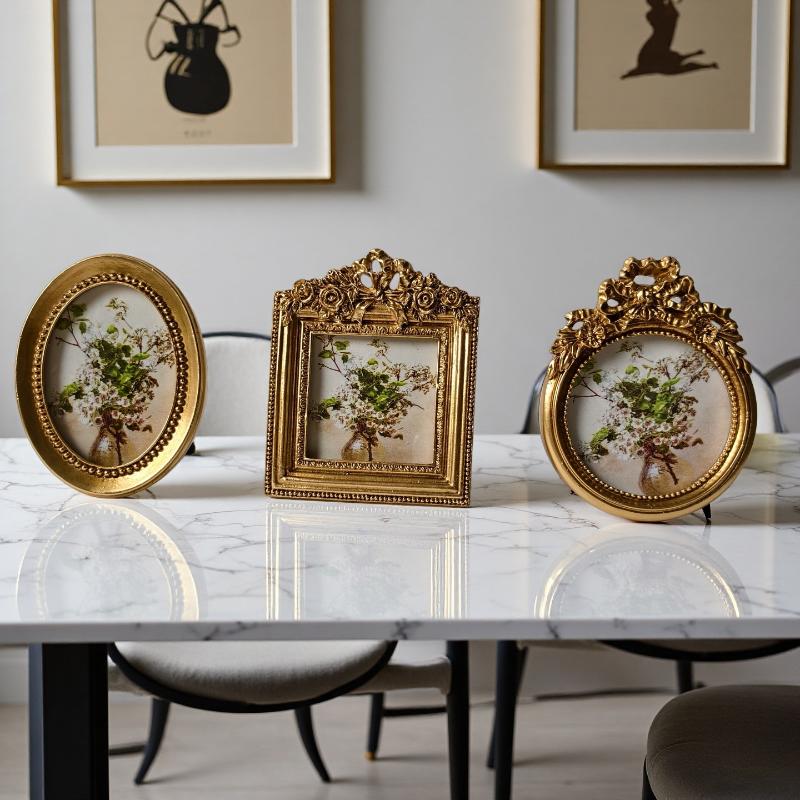For Desk Wall Decoration Oval  - đánh giá và giá Resin Art Frame
