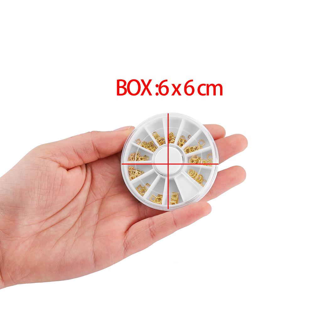 1Box Gold Nail Art Glitter Met - đánh giá và giá Resin Art Frame