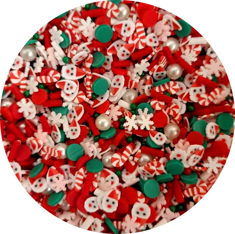 Christmas Polymer Clay Slices  - đánh giá và giá Xmas Resin Art