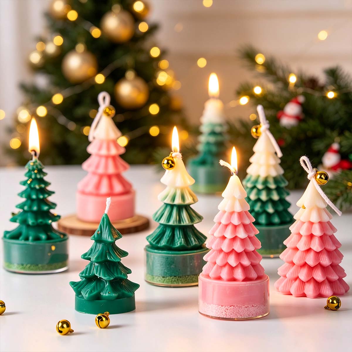 3D Christmas Tree Silicone Can - đánh giá và giá Xmas Resin Art