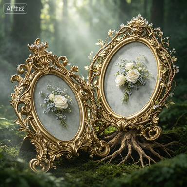 Retro Gold Oval Resin Photo Fr - đánh giá và giá Resin Art Wedding Gift