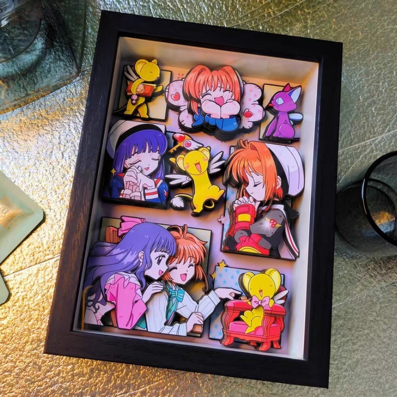 Hot Classic Anime Cardcaptor S - đánh giá và giá Xmas Resin Art