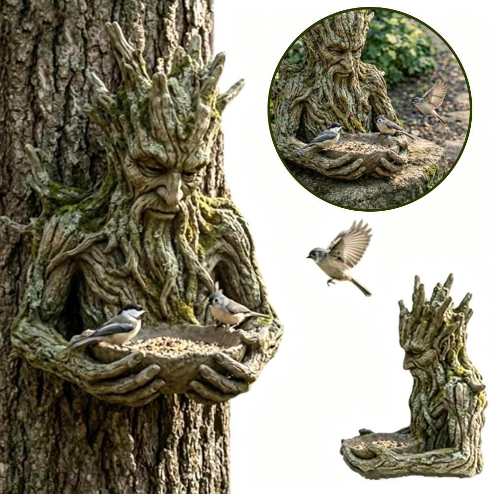 Mounted on Tree Bird Feeder We - đánh giá và giá Resin Art On Wood